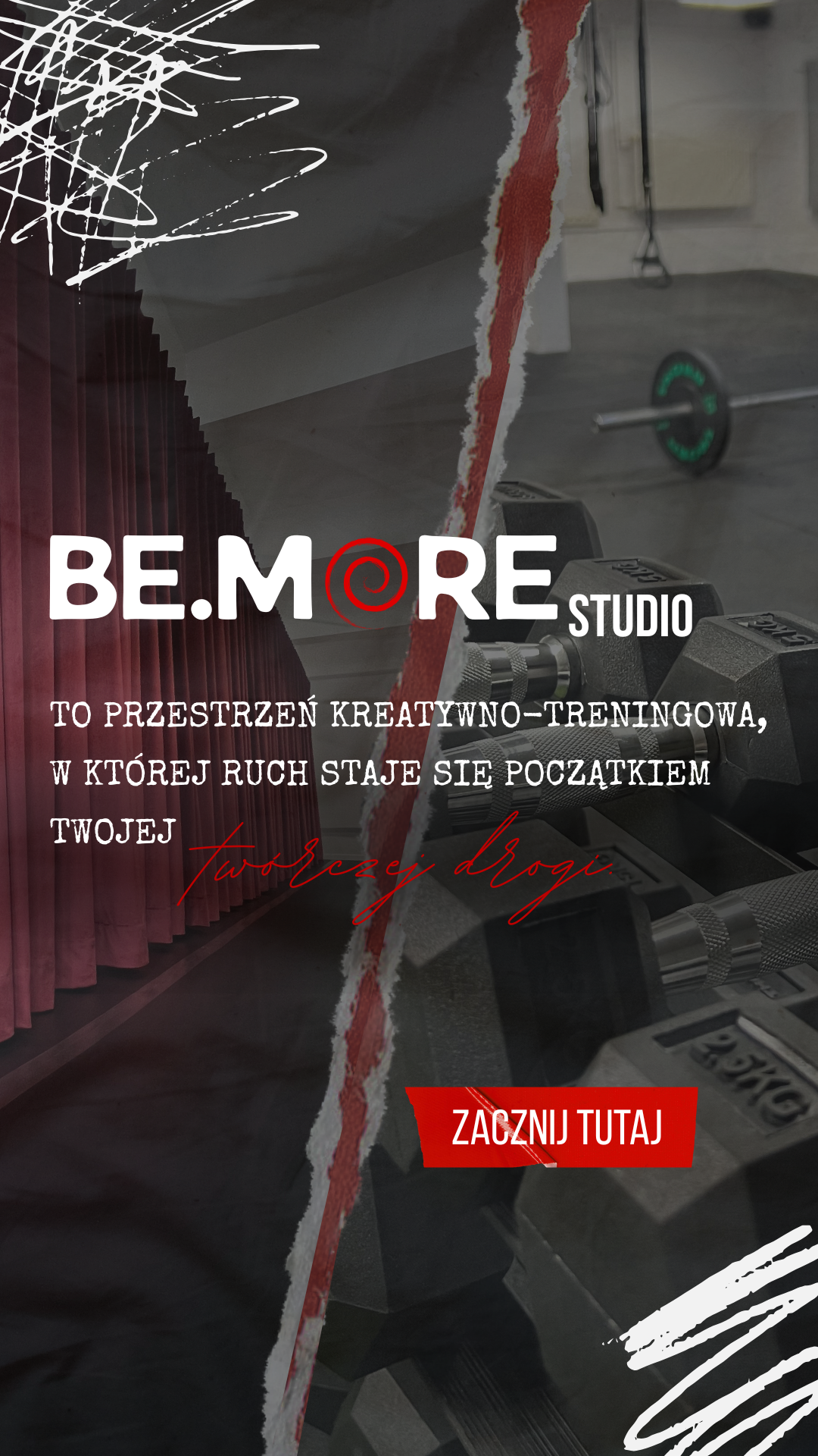 baner główny BE.MORE Studio mobile